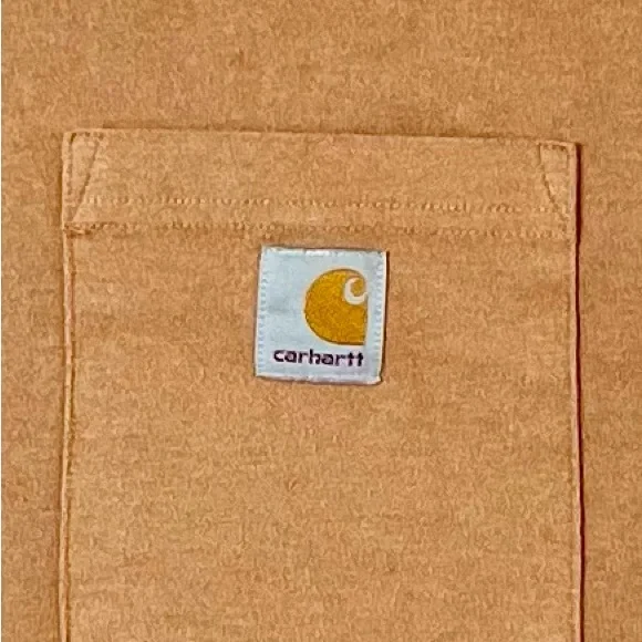 Carhartt K87 2XL Loose Fit Pocket T-Shirt – Brown Workwear Essential - Picture 2 of 7